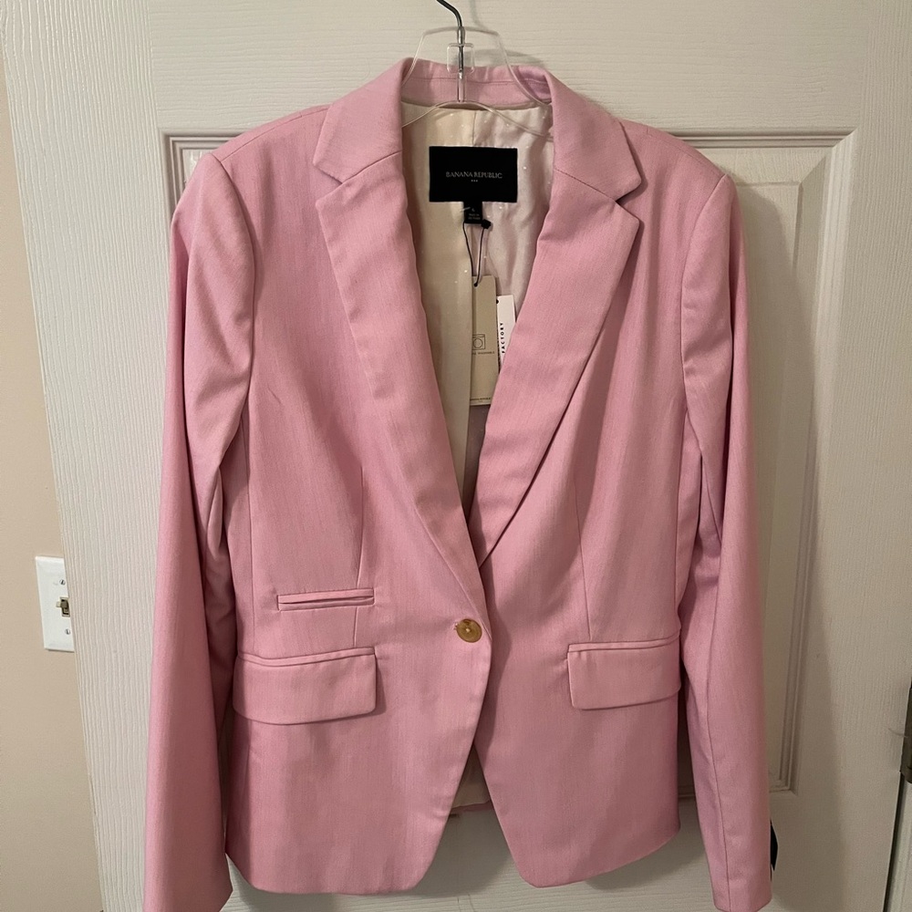 Banana Republic Light Pink Women's Blazer